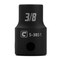 Capri Tools 3/8 in. Shallow Impact Socket, 3/8-Inch Drive, 12-Point, SAE CP53851 - alternate 1
