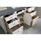 James Martin Vanities Brittany 60'' S Vanity, Bright White w/ Parisien Bleu Silestone Top w/FreePower Wireless Charger 655-V60S-BW-FPBL - alternate 8