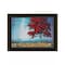 Homeroots Red Tree 1 Black Framed Print Wall Art 407886 - alternate 1