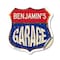 Signmission Benjamin's Garage, 18 Inch X 18 Inch, Vinyl Decal SHI-D-18-383-BENJAMIN - alternate 1