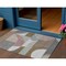 Homeroots 3' X 5' Brown Ivory And Mauve Geometric Washable Indoor Outdoor Area Rug 616730 - alternate 1