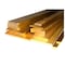 Southern Copper C360 Free-Machining Brass Rectangle Bar 0.375 in Thickness 4.0 in Width 48 in Length C360REC375-4-48 - alternate 4