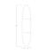 Skutchi Designs Oval Conference Table With Power, 48 in W, 216 in L, White HAR-OVL-48X216-DOU-W960-ESIL - alternate 6