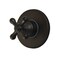 Kingston Brass Single-Handle Six-Way Diverter Valve with Round Trim Kit, Oil Rubbed Bronze KS4035AX - alternate 1