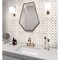 Apollo Tile White Beige 12x12 Thassos, Crema Marfil Polished Floor and Wall Mosaic Tile 5.17 sqft/case, 5PK APLVL88S11A - alternate 4