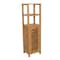 Happimess Solstice 47"H Handcrafted Pine Wood Bathroom Freestanding Floor Bathroom Storage Cabinet w/Louvered SHF2002A - alternate 1
