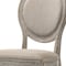 Homeroots Set of Two Tan and Oak Upholstered Fabric King Louis Back Dining Side Chairs 573305 - alternate 9