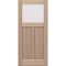 Doornmore CRF-P2G1, 37.75" x 82" ( 36" Door) Left Hand, Mahogany Top View Exterior Door CRF-P2G1-SW-3680_1_LI - alternate 1