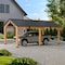 Sunjoy 20 ft. x 11 ft. Hanover Cedar Wood Carport A110000940 - alternate 6