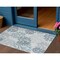 Homeroots 3' X 5' Navy Blue Ivory And Blue Nautical Indoor Outdoor Area Rug 554912 - alternate 7