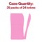 Smarty Had A Party Pink Disposable Plastic Party Knives, 600PK 410K-P-CASE - alternate 9