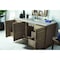 James Martin Vanities Portland 60'' S Vanity Whitewashed Walnut w/ Victorian Sil Silestone Top w/ Wireless Charger 620-V60S-WW-FVSL - alternate 7