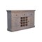 Homeroots 59in Brown Solid Wood Fireplace TV Stand 720016 - alternate 10
