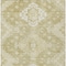 Homeroots 3' X 5' Wheat Gold And Ivory Medallion Washable Indoor Outdoor Area Rug 589056 - alternate 8