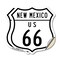 Signmission New Mexico Route Marker Shield Sign Us 6, 12 inch X 12 inch, Vinyl Decal, 2PK SHI-D-2PACK-12-389 - alternate 1