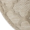 Homeroots 4' Cream And Beige Round Geometric Indoor Outdoor Area Rug 572336 - alternate 9