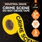 Xpose Safety Crime Scene Do Not Cross Tape Roll, 3 Mil, 3 Inch Wide x 1000 Feet, Yellow w/Black Letters, 16PK PCST-3M-16-X-S - alternate 7