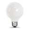 Feit Electric BPG2525W927CAFIL LED Bulb, Globe, G25 Lamp, 25 W Equivalent, E26 Lamp Base, Dimmable BPG2525W/927CA/FI - alternate 1