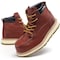 Handpoint Mens 6 in Soft Toe Work Boots-Water Resistant Full-Grain Leather Boots, KEVLAR, 8.5 CK303EE-8.5 - alternate 1