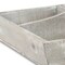 Homeroots 21" Gray Solid Wood Box 488021 - alternate 7