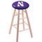 Holland Bar Stool Co Maple Bar Stool, Natural Finish, Northwestern Seat RC30MSNat - alternate 1