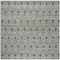 Safavieh Cape Cod Square RugsSlate & Ivory 6 x 6 ft. CAP501A-6SQ - alternate 1