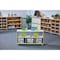 Beleduc By Playwell Palermo 41inx14in 5-Compartment Shelf - Half-Open, Dual/Single Access, 32.6inH, Ages 3+ 846031 - alternate 6
