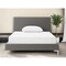 Homeroots Dark Gray Faux Leather Full Bed Frame 486087 - alternate 5