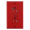 Leviton 20 Amp SmartlockPro GFCI Receptacle/Outlet, Hospital Grade, Tamper-Resistant - Red GFTR2-HGR - alternate 1