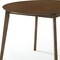 Homeroots 42" Brown Wood Round Top Dining Table 487369 - alternate 4