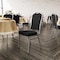 Flash Furniture HERCULES Series Crown Back Stacking Banquet Chair in Black Fabric - Silver Vein Frame FD-C01-SILVERVEIN-BK-BK-GG - alternate 6