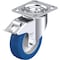 Blickle Swivel Plate Caster, PU, 5", Brake LK-ALBS 125K-14-FI - alternate 1