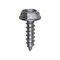 Auveco 6 x 1/2in Slotted Hex Washer Head Tapping Screw Zinc, 100PK 3368 - alternate 1