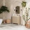 James Martin Vanities Gracyn 36 in. Single Vanity, Coastal Driftwood, w/ 3 CM White Zeus Quartz Top D125-V36-CSD-3WZ - alternate 4