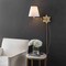 Jonathan Y David 18.5" 1-Light Modern French Country Swing Arm Plug-In or Hardwired Iron LED Star Wall Sconce w JYL6014B - alternate 9