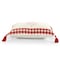 Homeroots 16" X 24" Red and White Christmas Tree Cotton Zippered Pillow With Tassels 534294 - alternate 7