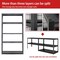 Wrightmaster 47.3in.*18in.*78in. 5-Tier Heavy Duty Storage Shelving with Tall Structure&Stable Frame ZoroP160410 - alternate 9