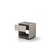 Homeroots 23" Light Gray And Walnut Wood One Drawer Nightstand 719267 - alternate 4