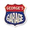 Signmission George's Garage, 12 Inch X 12 Inch, Plastic Sign SHI-P-12-383-GEORGE - alternate 1