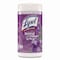 Lysol Disinfecting Wipes, 1-Ply, 7 x 7.25, Lavender and Cotton Blossom, White, 80 Wipes 19200-56264 - alternate 1