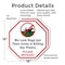 Signmission We Love Dogs but Their Urine Is Kil, 18 inch X 18 inch, Plastic Sign, 2PK OC-P-2PACK-18-343 - alternate 7