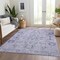 Homeroots 10' X 14' Lavender Purple And Gray Oriental Washable Indoor Outdoor Area Rug 582097 - alternate 7