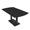 Skutchi Designs Arc Rectangle Meeting Room Table, 36 in W, 60 in L, Black HAR-AREC-36x60-DOU.BK-U999ST19 - alternate 1