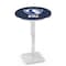 Holland Bar Stool Co 42" Chrome Eastern Illinois Pub Table, 36" dia. Top L217C4236EastIL - alternate 1