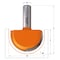 Cmt ROUND NOSE BIT D=1-1/2in R=3/4in S=1/2in 814.880.11 - alternate 3