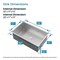 Wrightmaster 30 in. Undermount Single Bowl 20 Gauge Silver Stainless Steel Kitchen Sink with Drain ZOR-BR04D-301908 - alternate 7