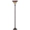 Jonathan Y Dragonfly Tiffany-Style 71" Torchiere LED Floor Lamp, Bronze/Red JYL8002A - alternate 1