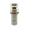 Firesafe 2-1/2" Male Camlock Coupler x 2-1/2" Hose Barb Aluminum Fitting - Style E 8613022 - alternate 1