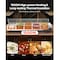 Vevor Commercial Food Warmer Glass Cover 1500W Bain Marie with Five Food Pans M-2215 - alternate 5