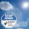 Signmission Stop Germs Wash Your Hands, 10 inch X 10 inch, Aluminum Metal Signs, 2PK OC-A-2PACK-10-342 - alternate 5